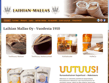 Tablet Screenshot of laihianmallas.fi